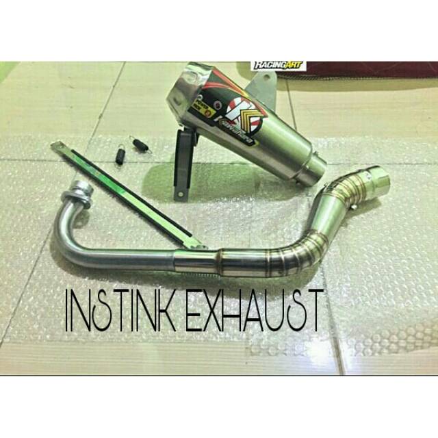 fullsystem Knalpot Racing Mio sporty Beat Fi Vario 110 all matic 150 CC - 200 CC knalpot KAWAHARA