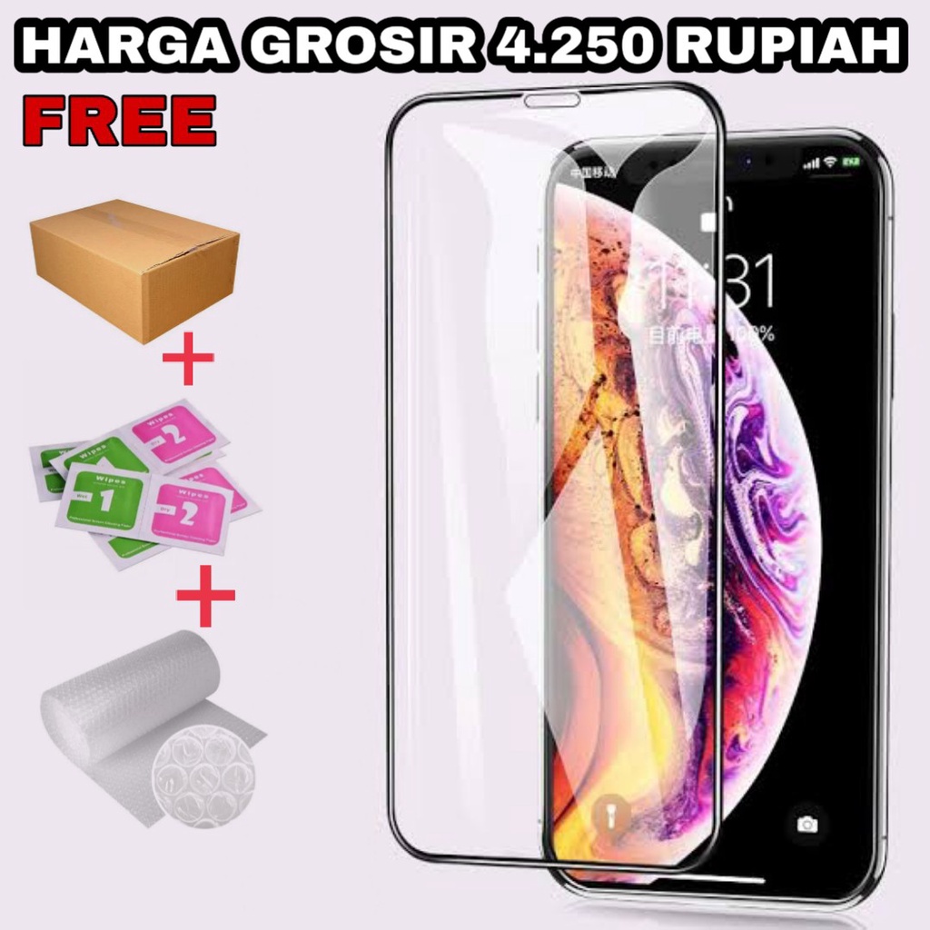 (GARANSI)Tempred Glass full INFINIX/SMART4/SMART5/HOT 10/HOT10 PLAY/HOT9 PLAY/HOT9/HOT8/ZERO 8/NOTE8