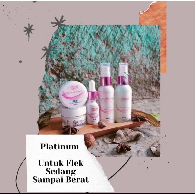 paket platinum Marwah //skincare//Marwah bpom