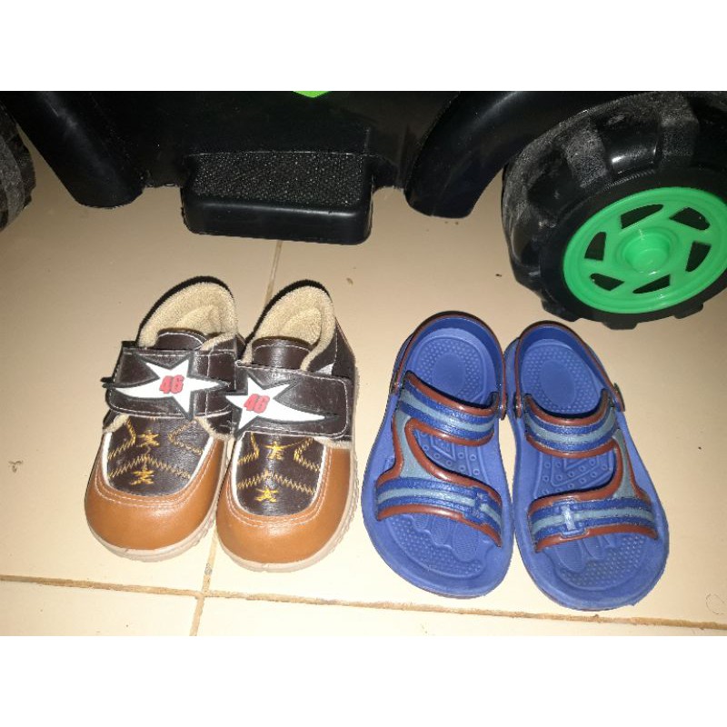 sepatu sandal bayi preloved