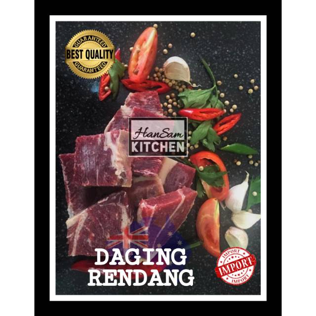 

Daging rendang /100gr