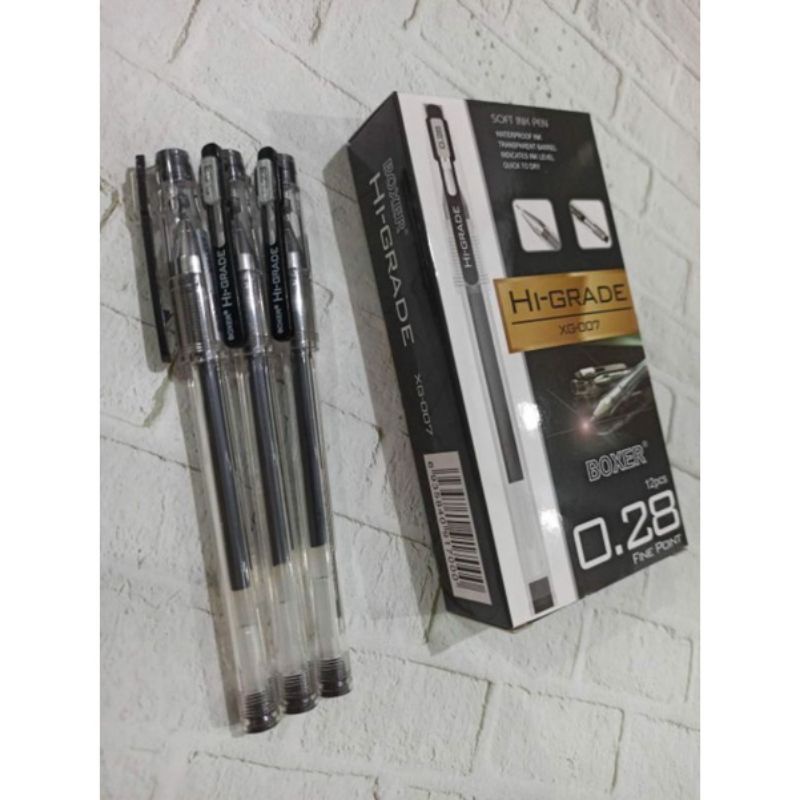 

Bolpoin Hi-Grade XG-007 Hitam(12PC)
