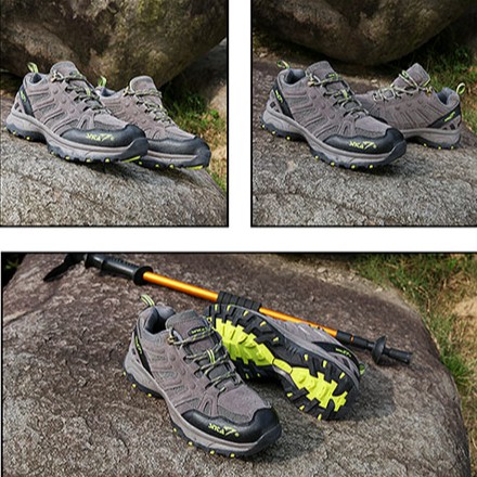 Sepatu Gunung Snta 434 Grey Green - Sepatu Hiking/Camping/Adventure