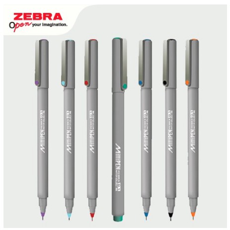 

Pulpen Milipen Zebra 0.1 - Hitam - TERMURAH - NEW