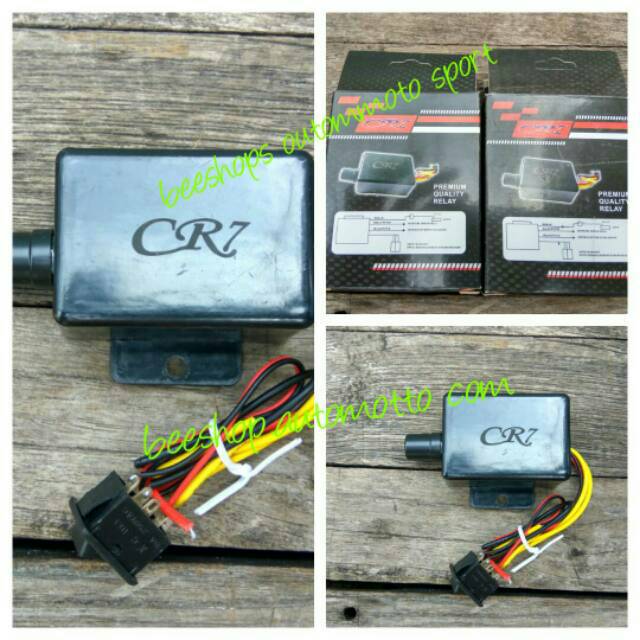 CR 7 Relay lampu HAZARD / SEIN Motor untuk TOURING - RACE SPEED
