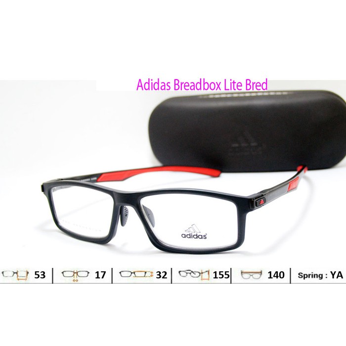 Langsung Order FRAME KACAMATA SPORTY ADIDAS Breadbox BACA MINUS PLUS PRIA COWO GAYA terbaik