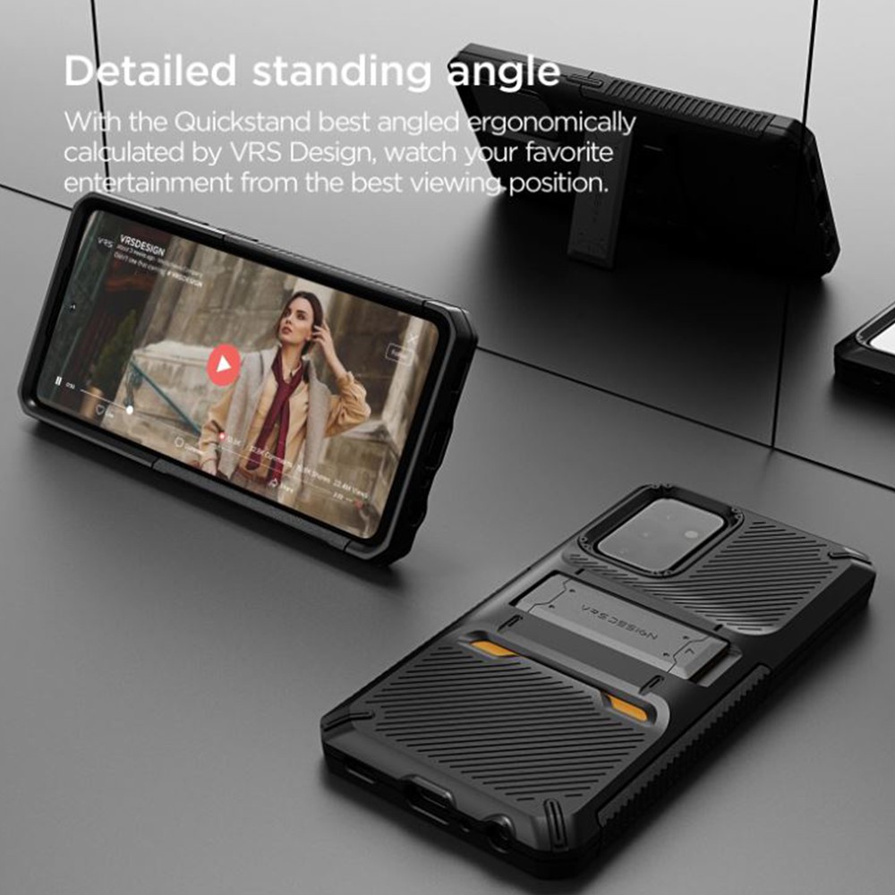 Case Samsung Galaxy A52 / A72 VRS Design QuickStand Pro Stand Casing