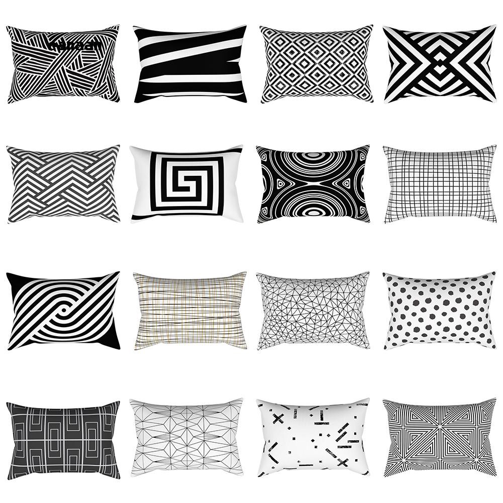 Sarung Bantal Sofa Desain Geometris Simpel Untuk Dekorasi Rumah Shopee Indonesia