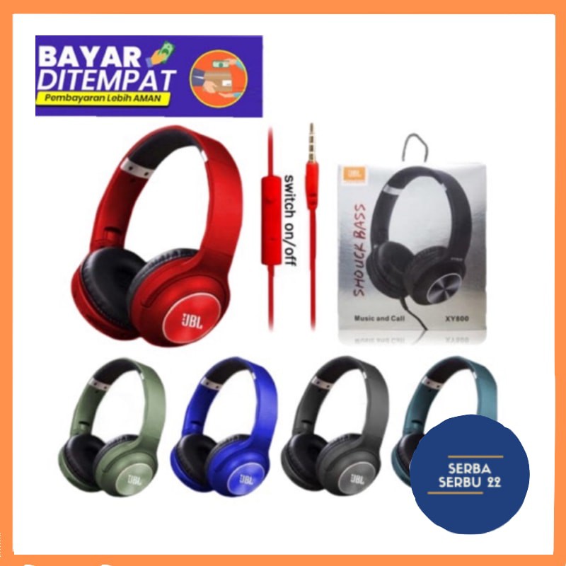 Headset Bando MDR -XB450AP / Earphone XY800 Extra Bass