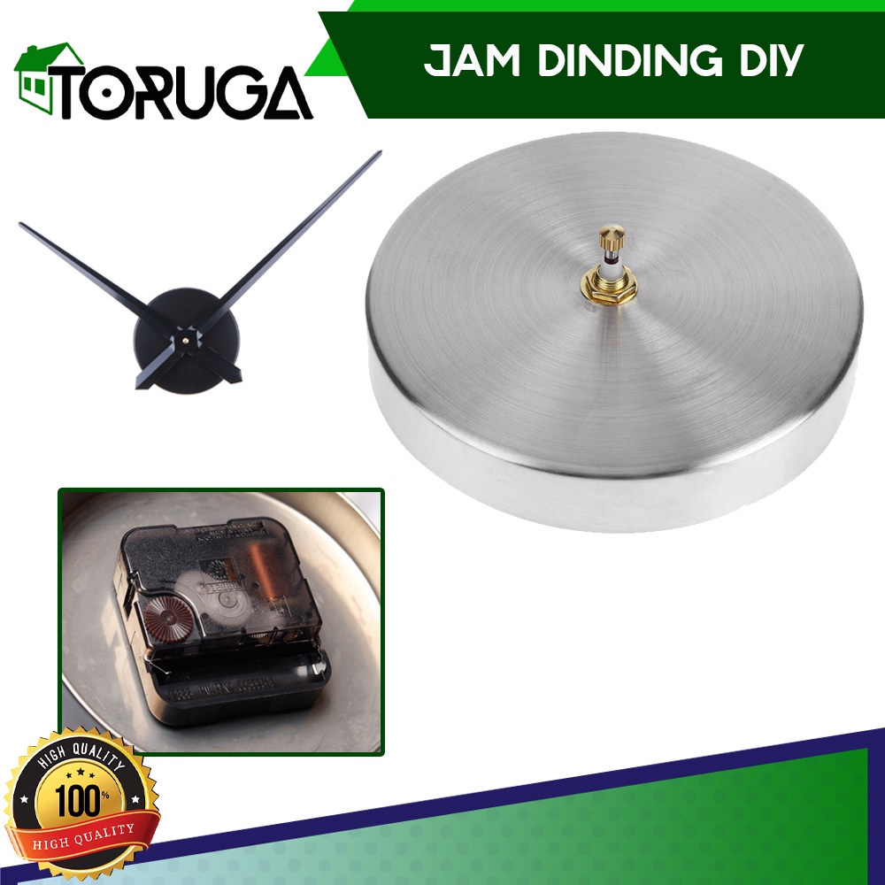 Jam Dinding DIY Besar Raksasa Giant 3D Wall Clock 80-130cm Diameter