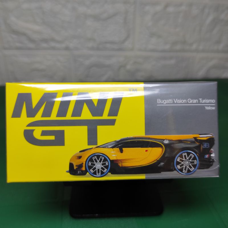 Mini GT Bugatti Vision Gran Turismo Yellow no 317