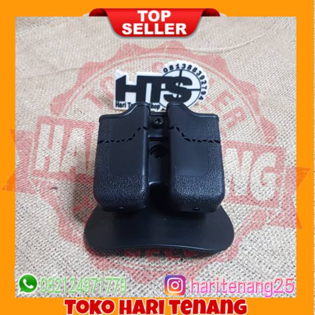 HOLSTER POLIMER MAGAZINE GLOCK 17-19