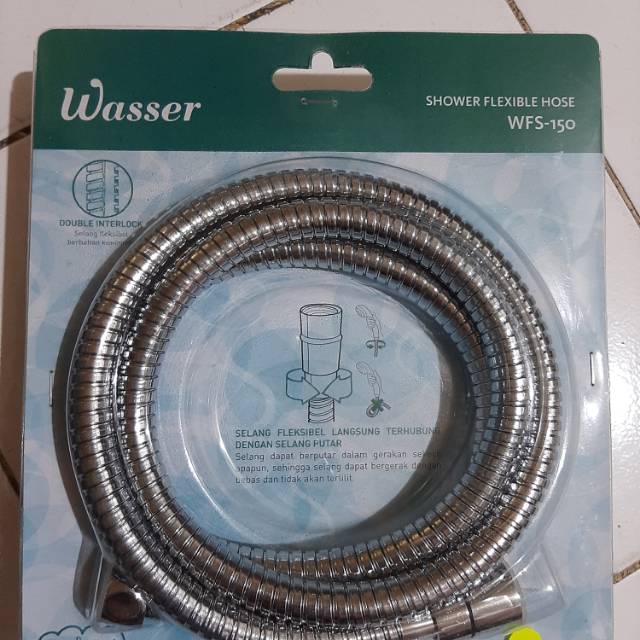 Selang Shower Fleksible Wasser WFS 150/ selang sambungan shower