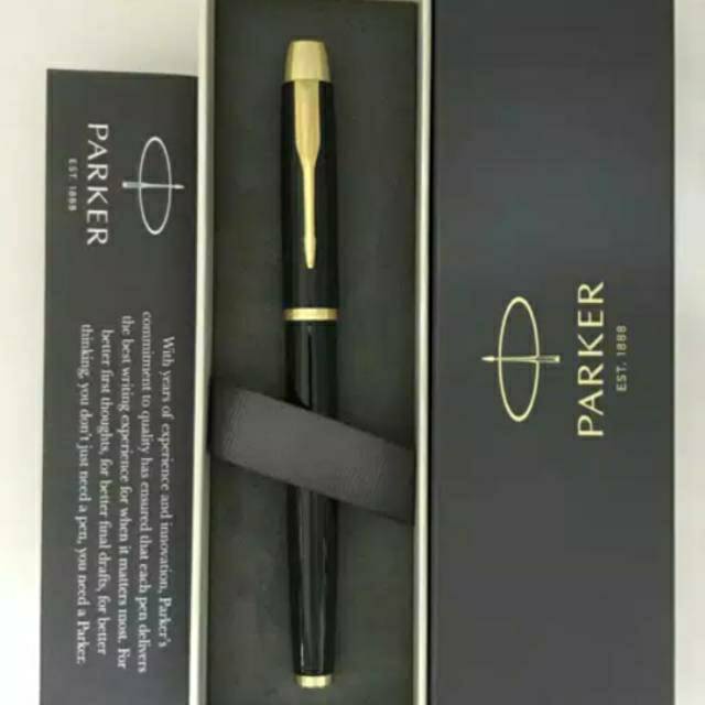 

Gramedia Batam - Pena Parker IM BLACK GT RBHD TB