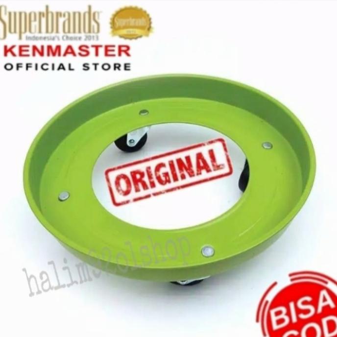 KANEMASTER Tatakan Tabung Gas LPG Besi Bulat+Roda 3kg 5 kg 8 kg