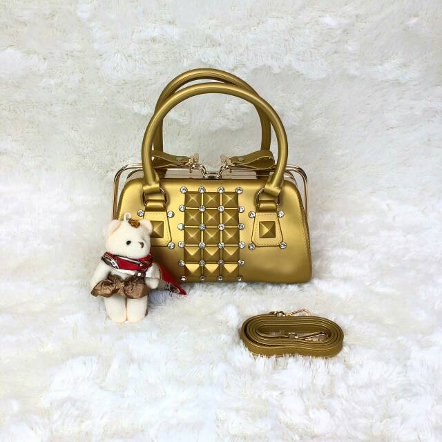 Tas JELLY MATTE BEHEL STUD DIAMOND Fashion Import Branded Batam Murah