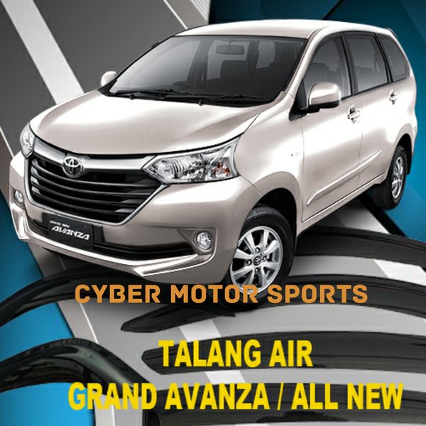 Talang Air Toyota Avanza, Side Visor Avanza, Talang Air Avanza Slim