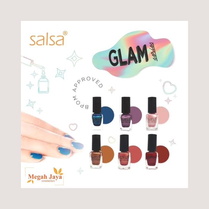 SALSA NAIL POLISH NUDE l GLAM ISI 6@MJ