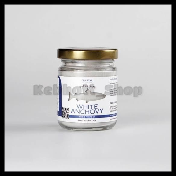 

[READY STOCK] CRYSTAL OF THE SEA WHITE ANCHOVY POWDER 80GR | BUBUK IKAN TERI PUTIH