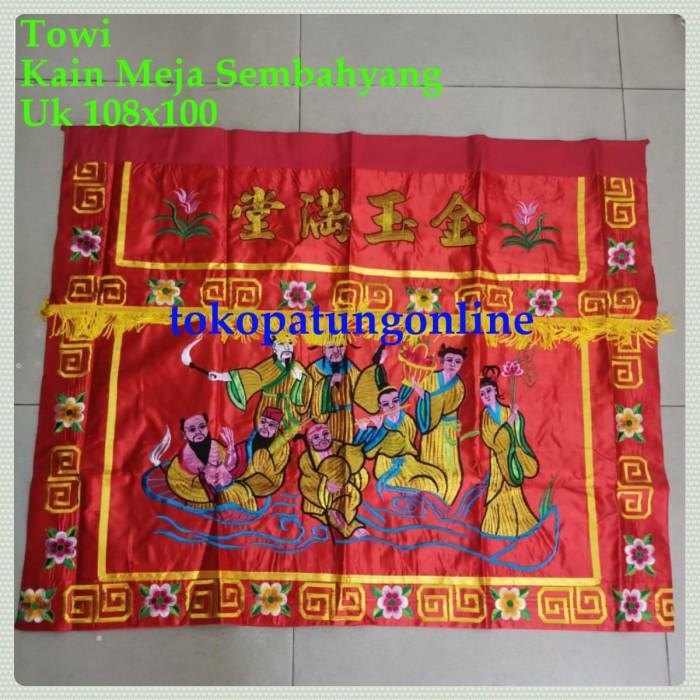 

New Kain Meja Sembahyang 8 Dewa Towie Towi 097