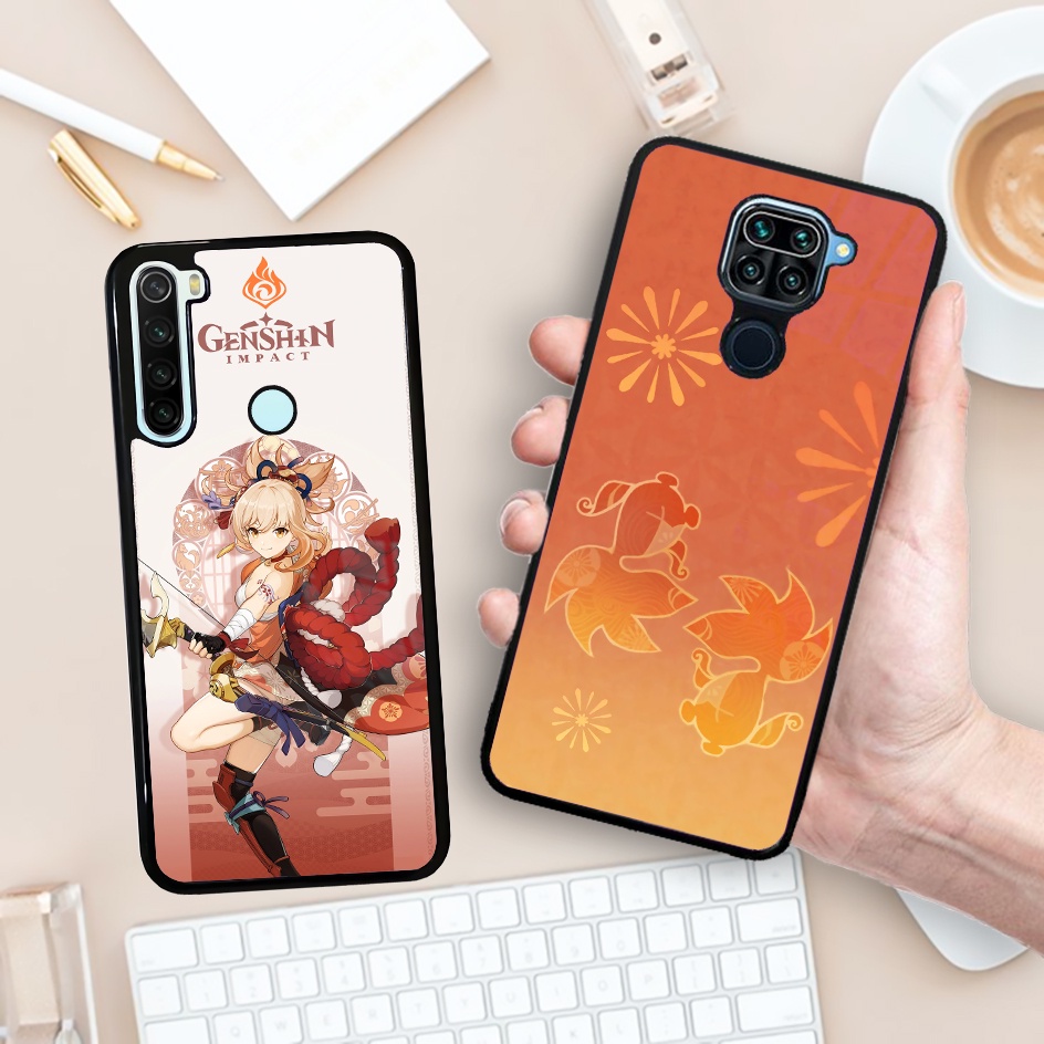 (A8) CASE GLOSSY XIAOMI REDMI NOTE 5 6 7 8 8 PRO 9 9 PRO 10 10S 4G 10 PRO | CASE SMARTHPONE MOTIF YO