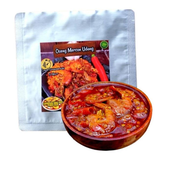 

✨ ⚡ale [PEDAS MANTAB]Oseng Mercon Udang Pedas gurih produck terlaris