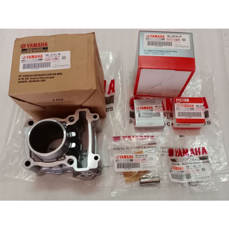 Blokseher+Seherkit Asli Yamaha MxNew 50C-E1311-00 & 50C-WE160-00