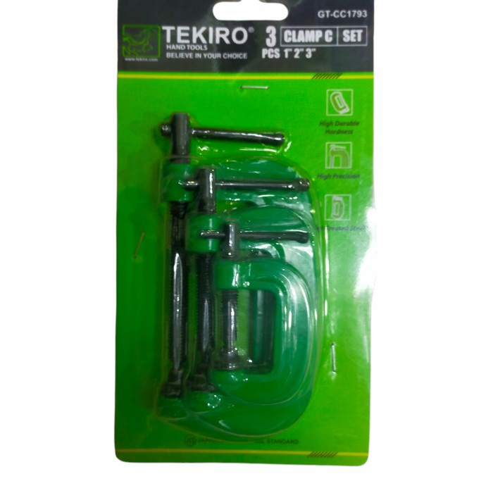 Tekiro KLEM C SET 3 PCS TEKIRO CLAMP C SET 3 PCS GT-CC1793