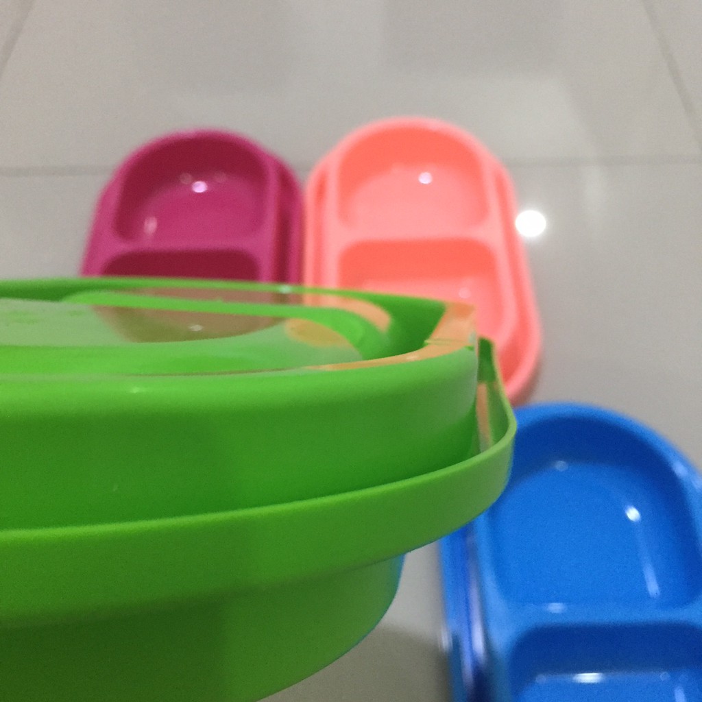 Tempat makan kucing anjing Double bowl antisemut