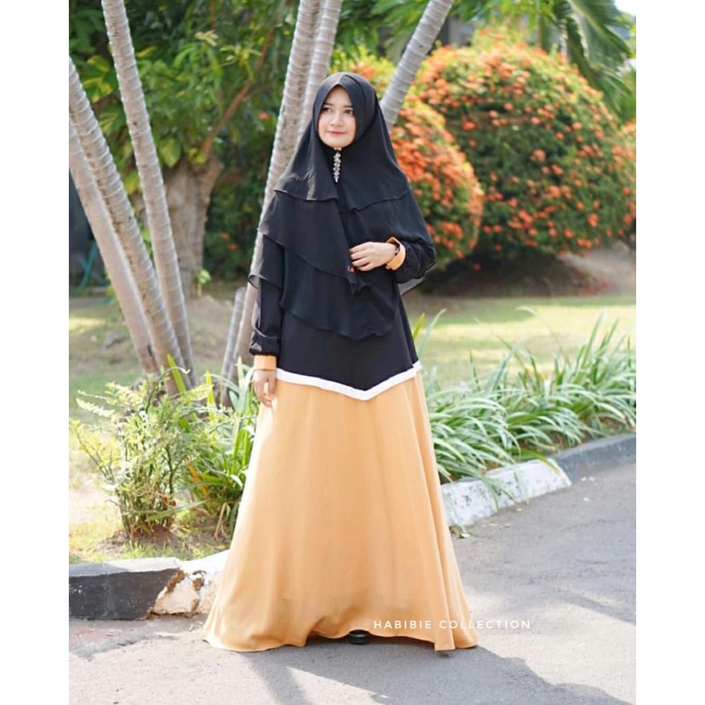 DRESS FASHION MUSLIM WANITA - NAZWA DRESS