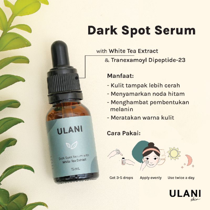 Ulani Skin Dark Spot Face Serum 15ML