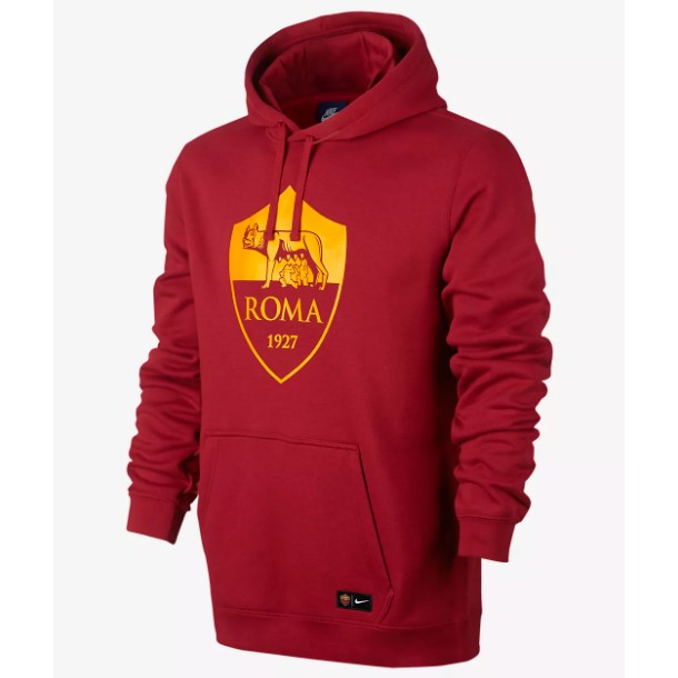 JACKET HOODIE AS ROMA MAROON
