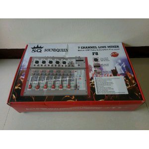 Mixer Soundqueen F8   7ch Bagus