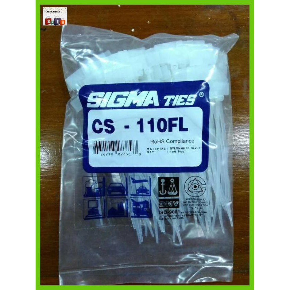 

DOCUMENTO- SIGMA TIES LABEL CS-110FL/KABEL TIES LABEL 110 SIGMA -ASLIII.