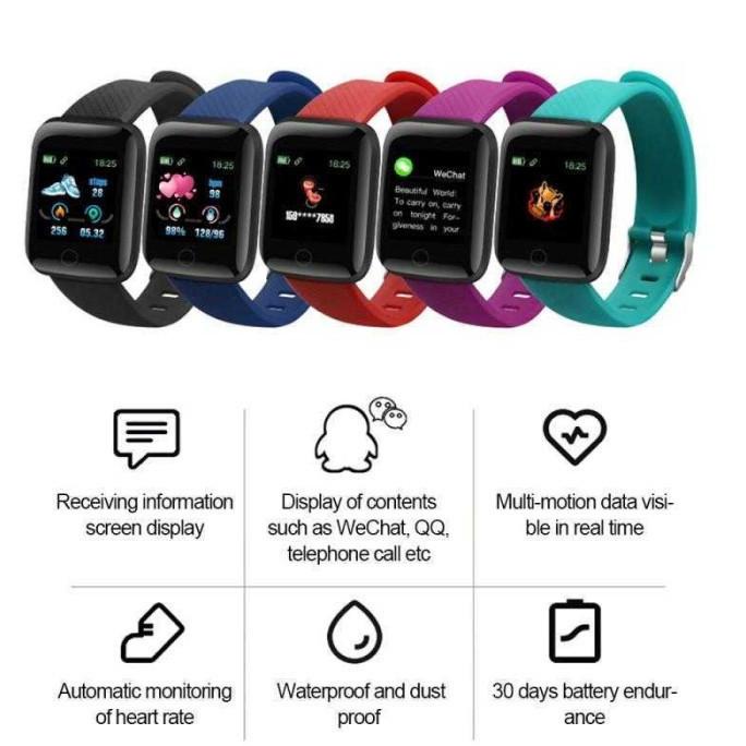 Smartwatch Rate Skmei Heart Tracker Sport Bluetooth (Promo)