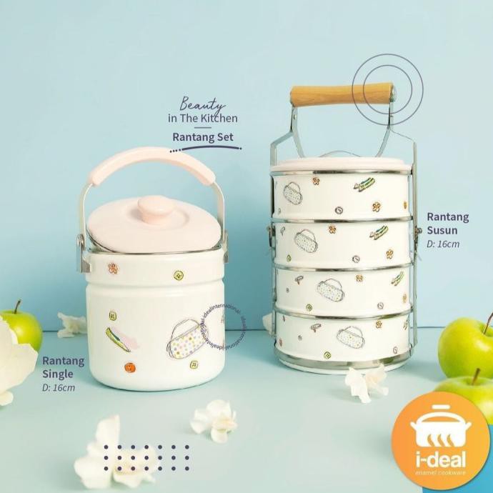 termurah CHEFINA Beauty In The Kitchen (BITK) Single Food Rantang Tunggal 16 CM berkualitas