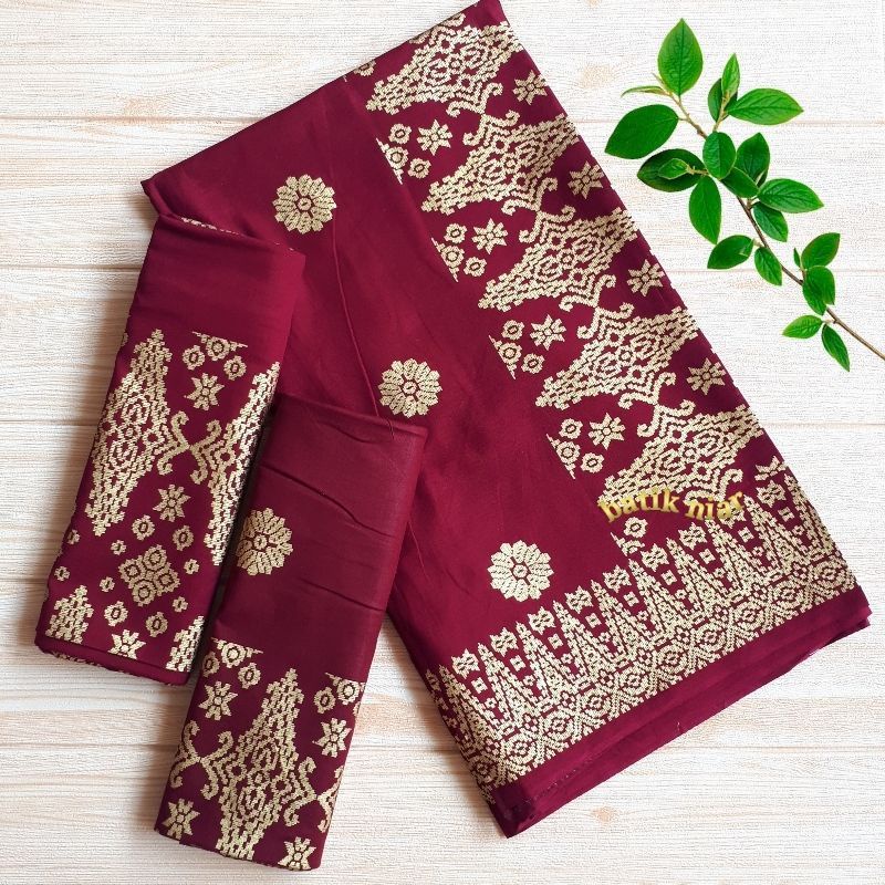 0KAIN BATIK PRADA ASHANTY 002 || KAIN BATIK PRADA MOTIF MINANG || KAIN BATIK