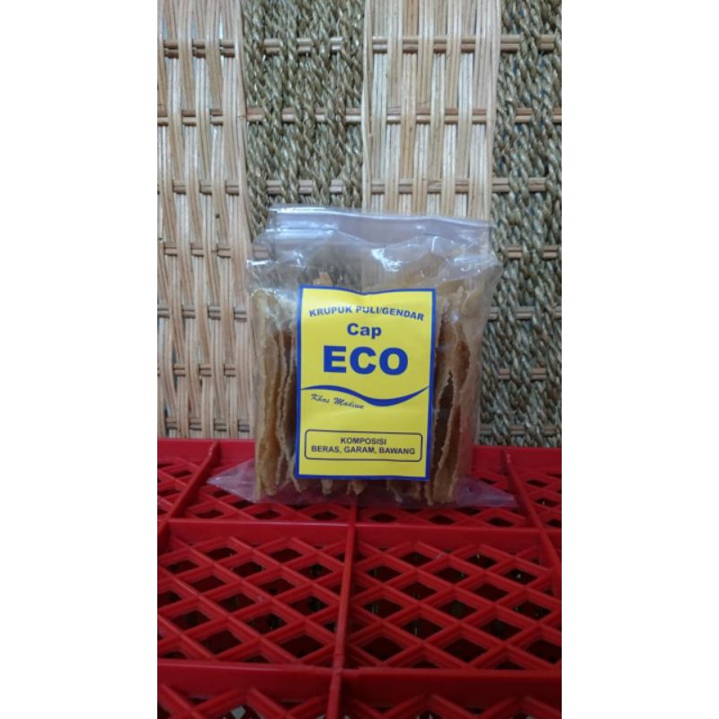 

Krupuk Puli /Gendar Merk Eco