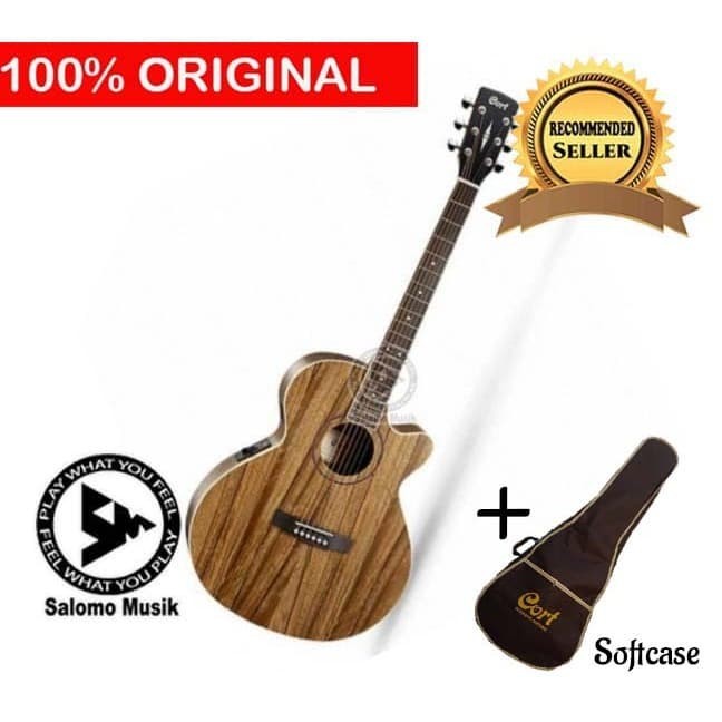 Gitar Akustik Elektrik Original Cort SFX DAO NAT Original