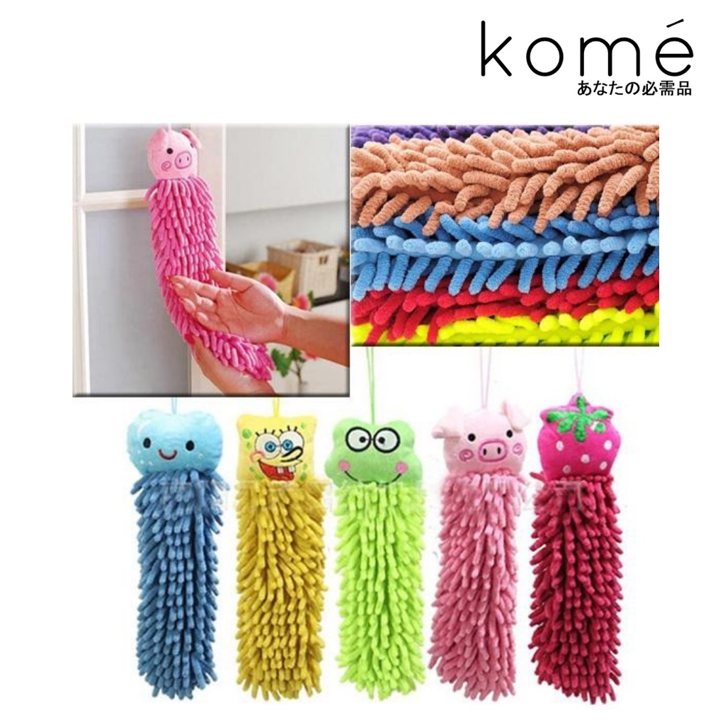 Hand Towel MicroFiber Lap Tangan Cendol / Hand Towel Karakter /  Hand Towel Murah