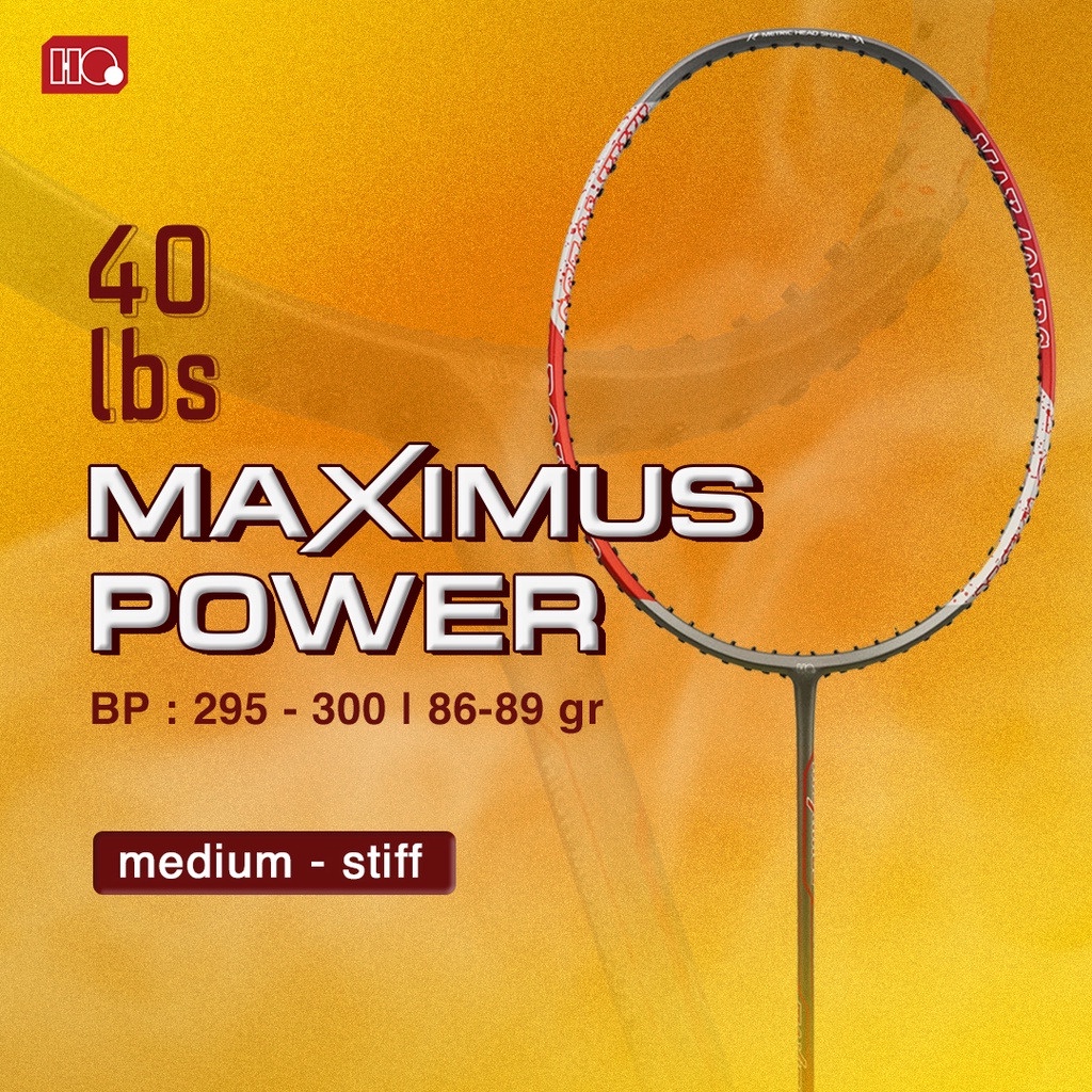 Raket Badminton Hiqua Maximus Power Raket Badminton HQ Maximus Power