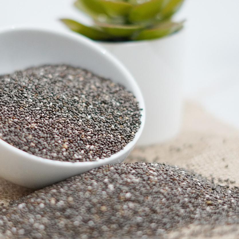 

֍ Organic Black Chia Seed / Cia Seed 1 Kg Premium Biji Chiaseed Original ✬