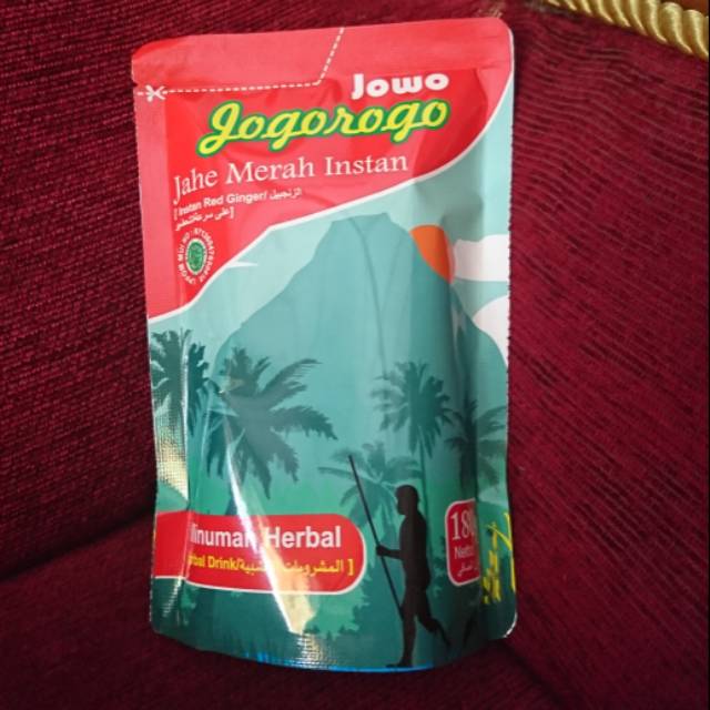 

PENANGKAL OMICRON Termurah Jahe Merah Bubuk Instan Cap JAMU JOWO JOGOROGO