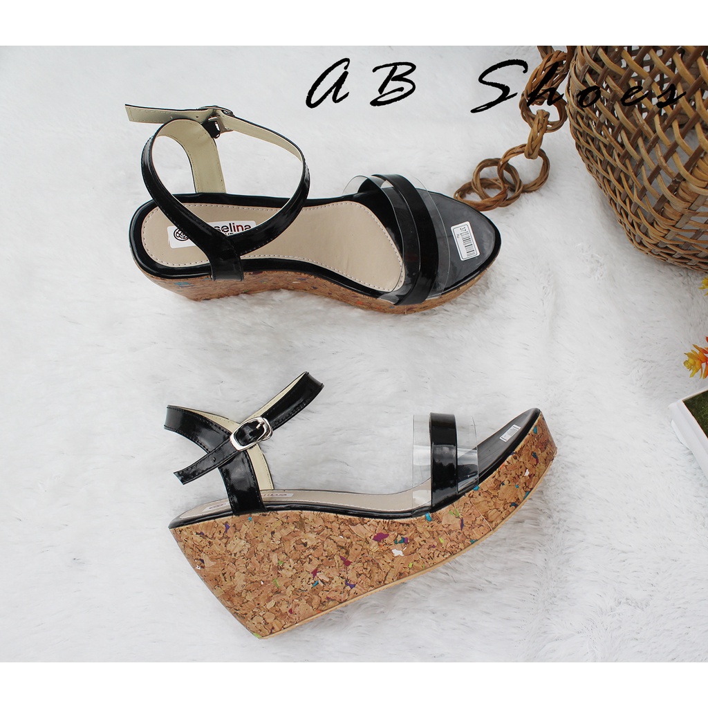 WEDGES WANITA SANDAL 8 CM KEKINIAN TERBARU SELOP SENDAL WADGES PEREMPUAN PESTA KONDANGAN CEWEK TINGGI TALI MIKA