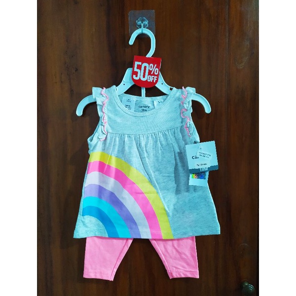 Carters Setelan / Carters Stelan / Carters Kaos Tangan Pendek / Setelan Pendek Carters / Stelan Pend