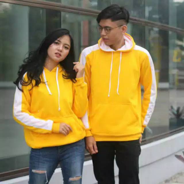 SUPER SALE! BAHAN FLEECE ASLI DENGAN MOTIF TULISAN SIMPEL PART SWEATER HODIE BANDUNG