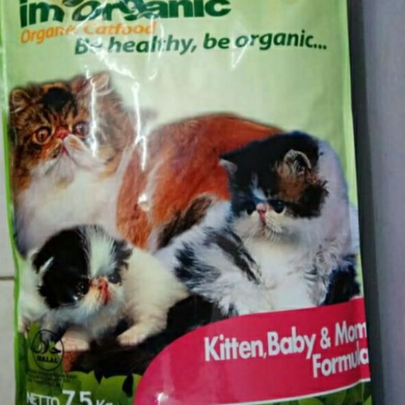 Im Organic Kitten Baby and Mom / IMO KBM 7.5Kg KHUSUS EKSPEDISI