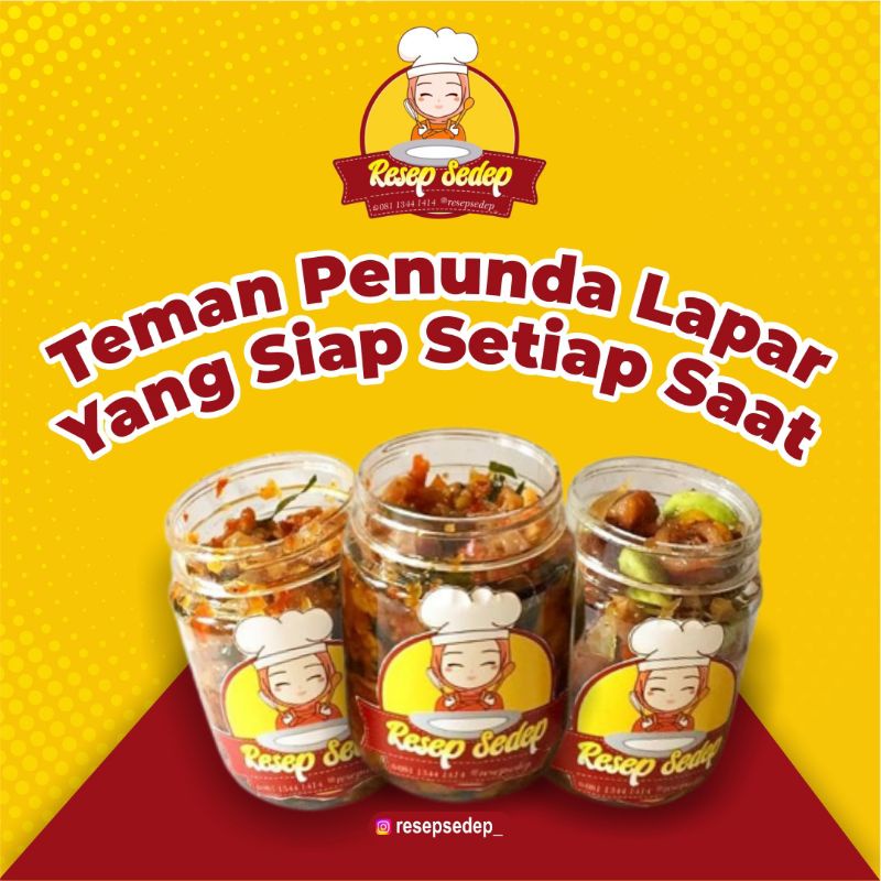 

PAKET HEMAT 3 TOPLES 150GR | Sambal Cumi Pedas Manis (original)