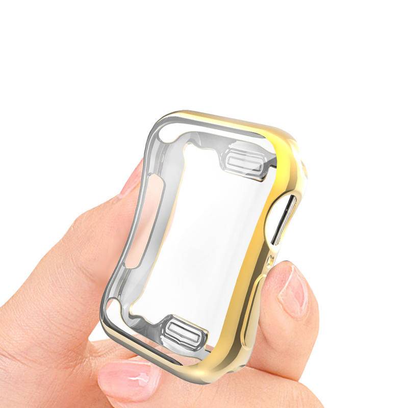 Case Pelindung Layar 360 Derajat Bahan Tpu Untuk Apple Watch Se 6 5 4 3 2 1 42mm 38mm 4 3 44mm 40mm