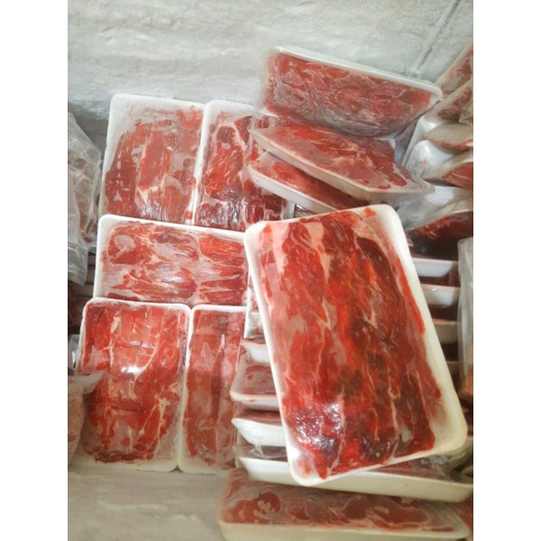 Shortplate Low Fat Termurah / Daging bbq Tanpa Lemak / Daging Sapi Slice Tanpa Lemak / Beef Slice No